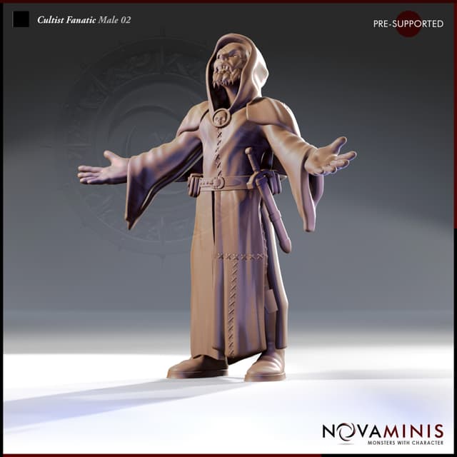 Cultist Fanatic Male 02