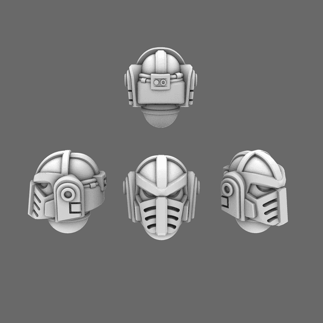Space Knights V4 Savage Helmet