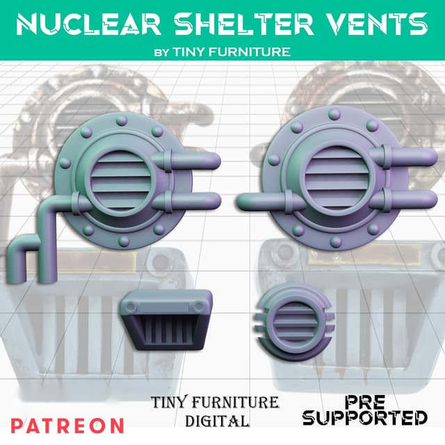 Nuclear Shelter Vents