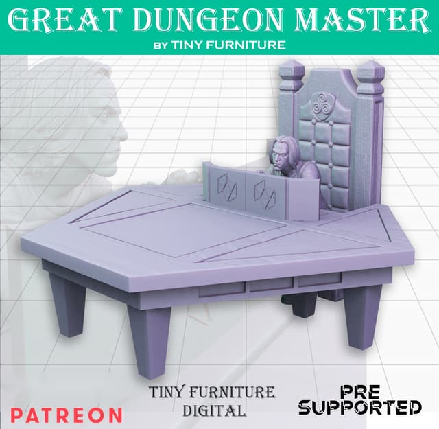 Great Dungeon Master (SITTING FOLKS)