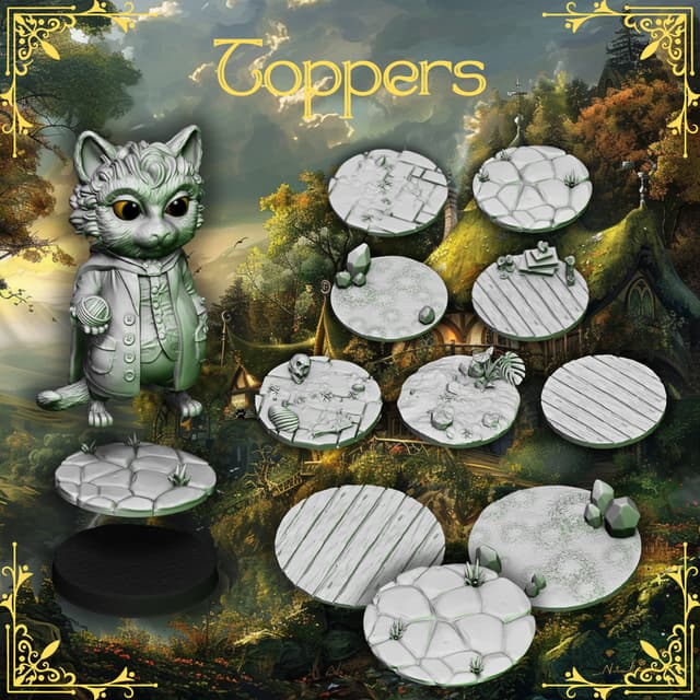  Lord of the Cats: Base Toppers 