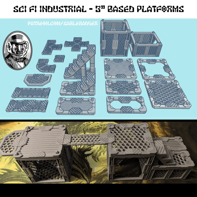 Sci Fi - Platforms and Catwlaks - Industrial