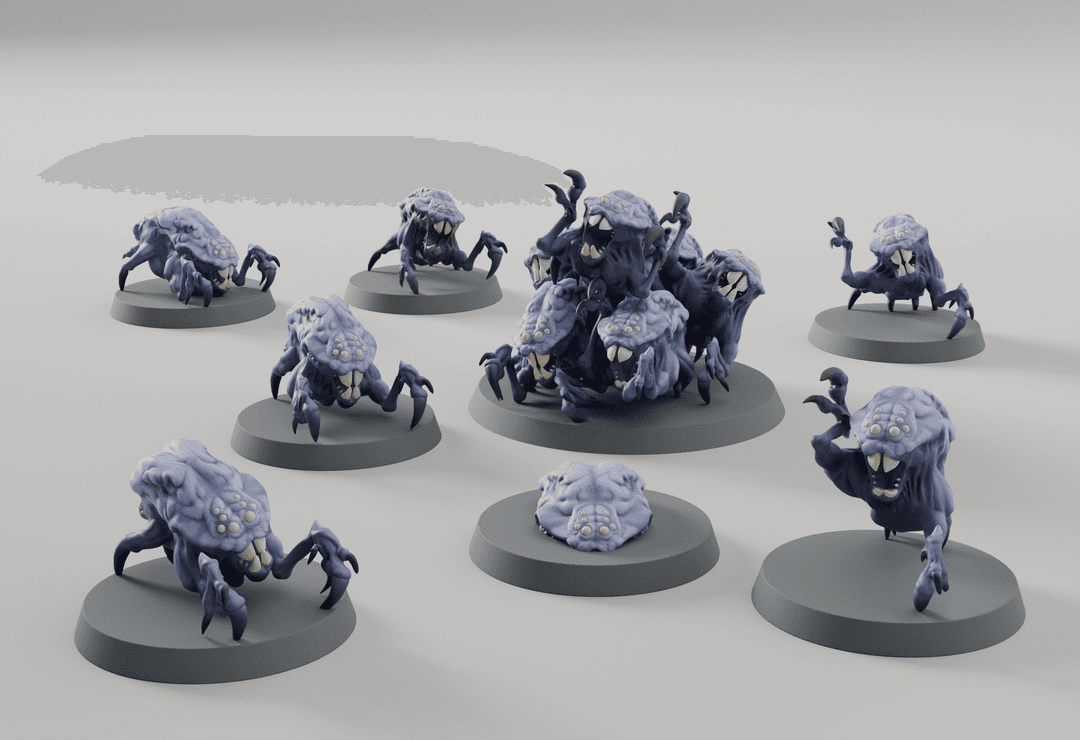 Lovecraftian Mochasins (8 miniatures)