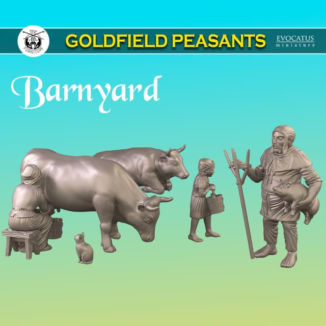 Barnyard (Goldfield Peasants)