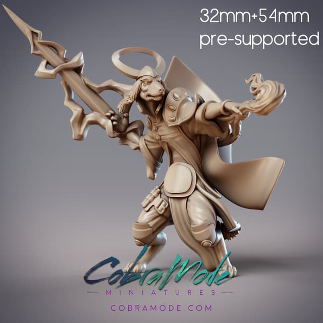 Gerlonus, Okamian Canine Battle Mage (Pre-Supported)
