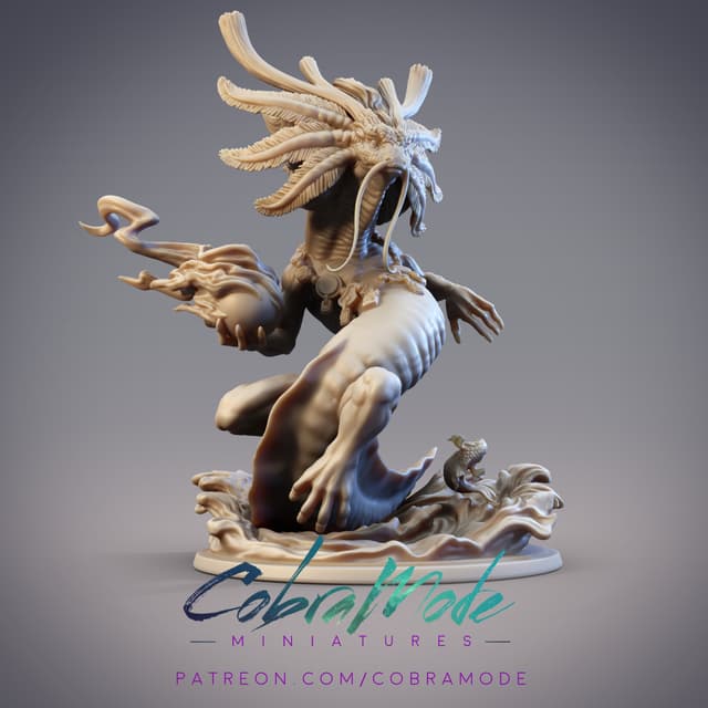 Norinaga, Ryujin Axolotl Dragon (Pre-Supported)