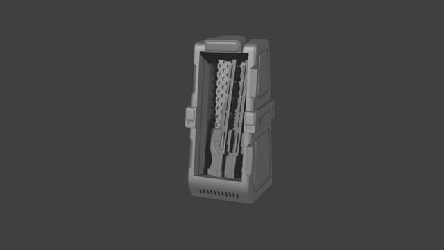 Weapon Rack - Sniper Rifles