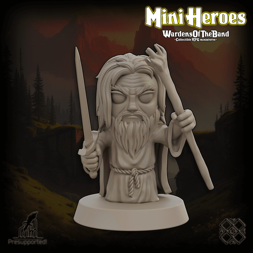 Mini Heroes - Aelvor the Wizard