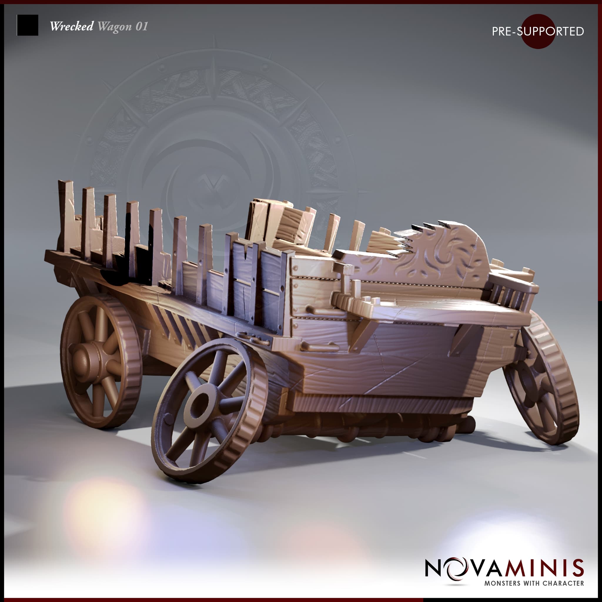 Wrecked Wagon 01