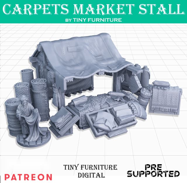 Carpets Market Stall
