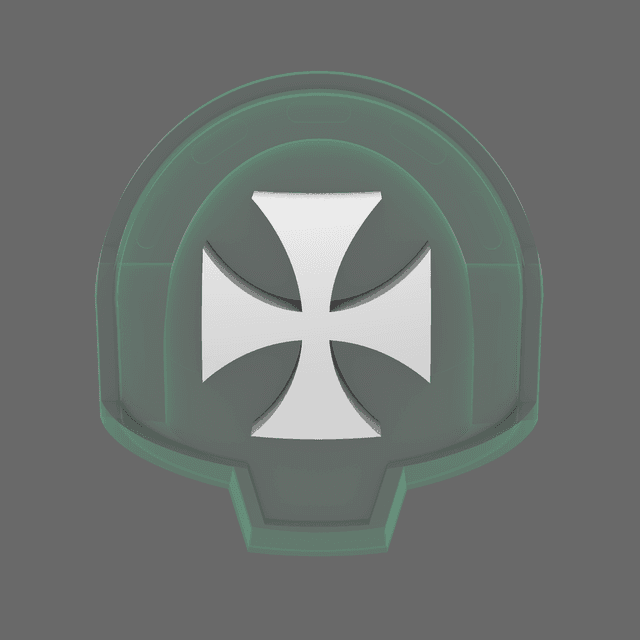 Crusader Knights  DV04 Shoulder Symbols