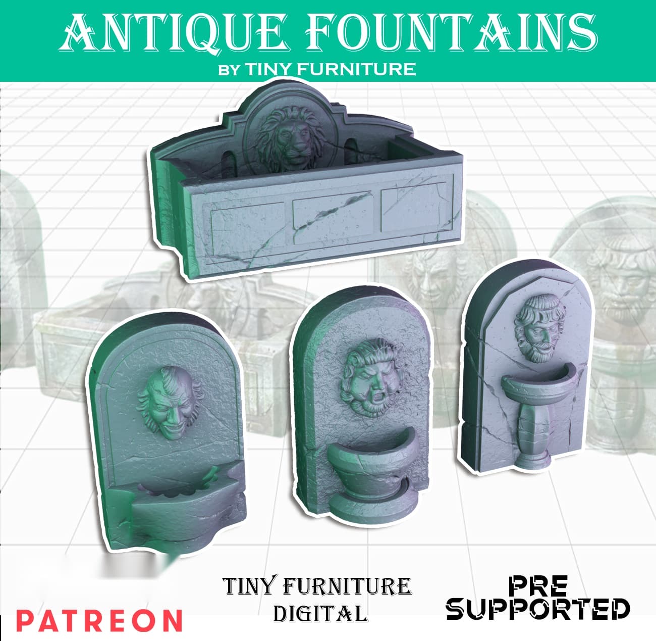 Antique fountains