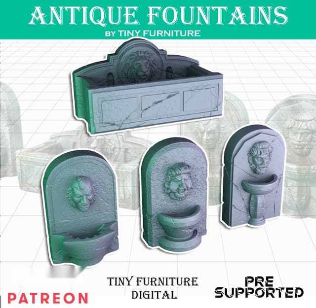 Antique fountains