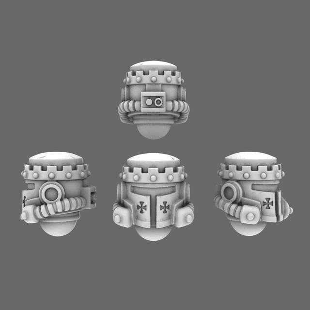Crusader Knights V2 Breacher Helmets