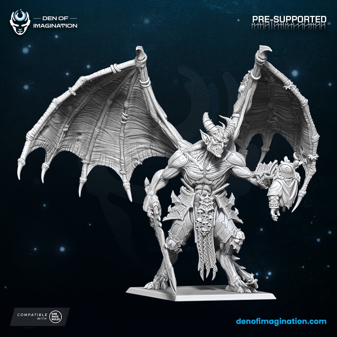 Fantasy - Infernal Demon Lord Multipart Set