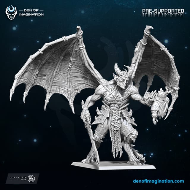 Fantasy - Infernal Demon Lord Multipart Set