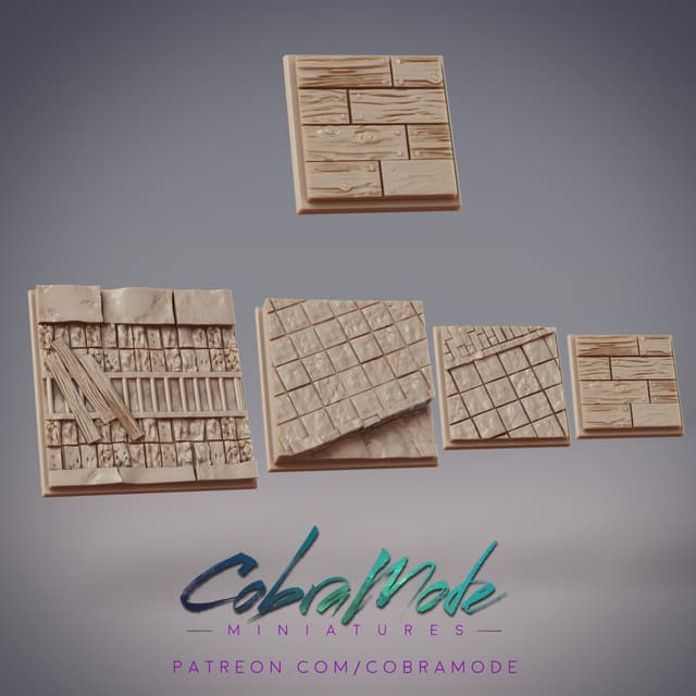 Shipyard Square Base Pack (4pc)