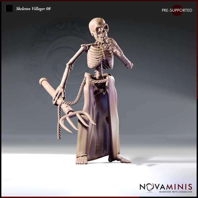 Skeleton Villager 08