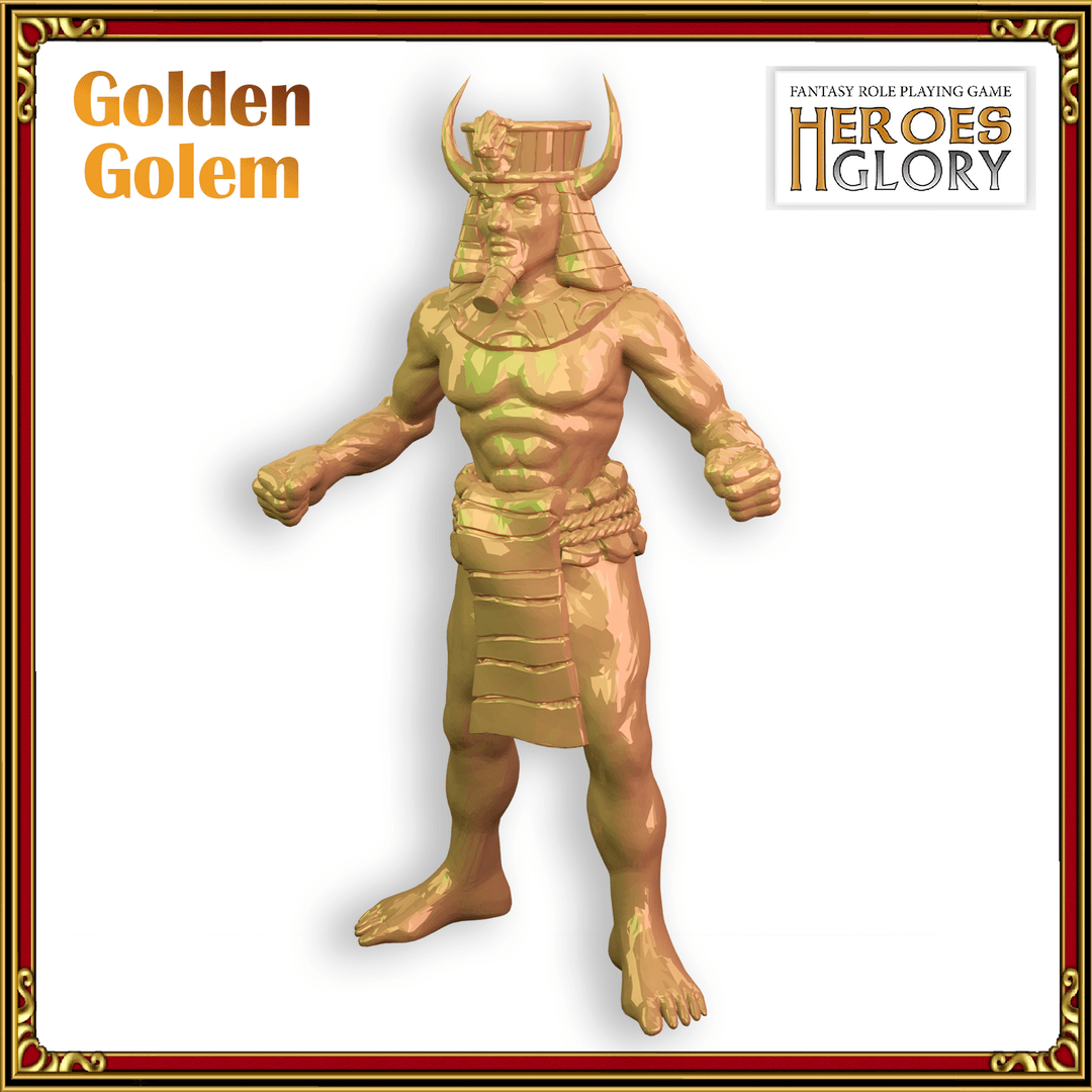 Golden Golem (Heroes Glory)