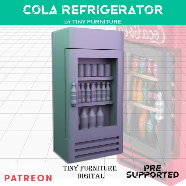 Cola refrigerator