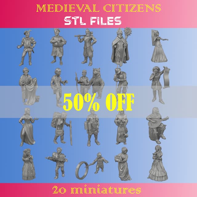 Medieval Citizens Bundle