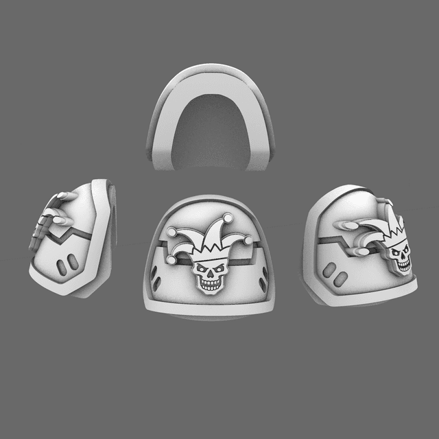 The Tricksters V7 Iron Eagle Shoulderpads
