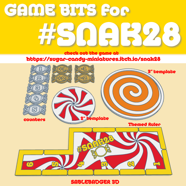 Tokens and Templates - Snak28  The Game of Candy Cannibalism