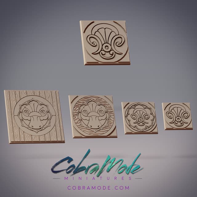 Platypus Insignia Square Base Pack (4pcs)