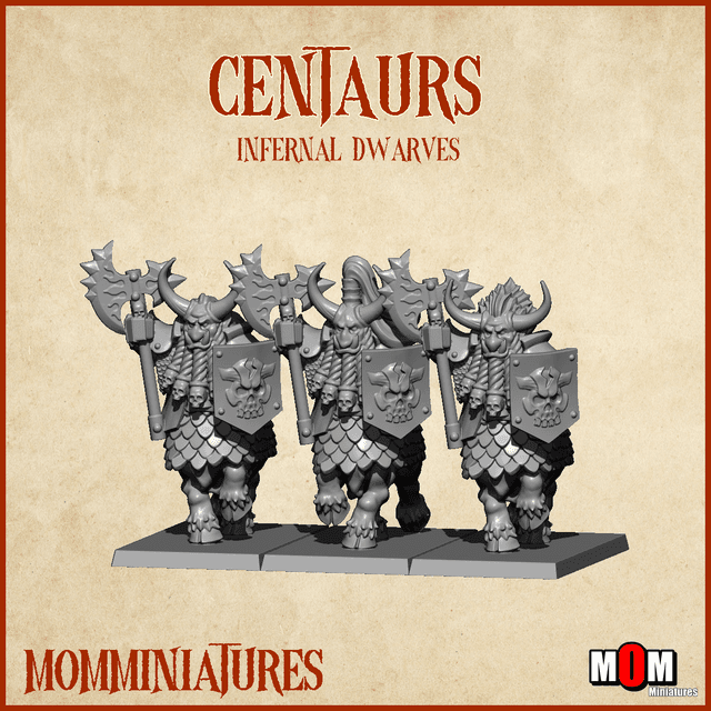 Centaurs (Old Infernal Dwarves)
