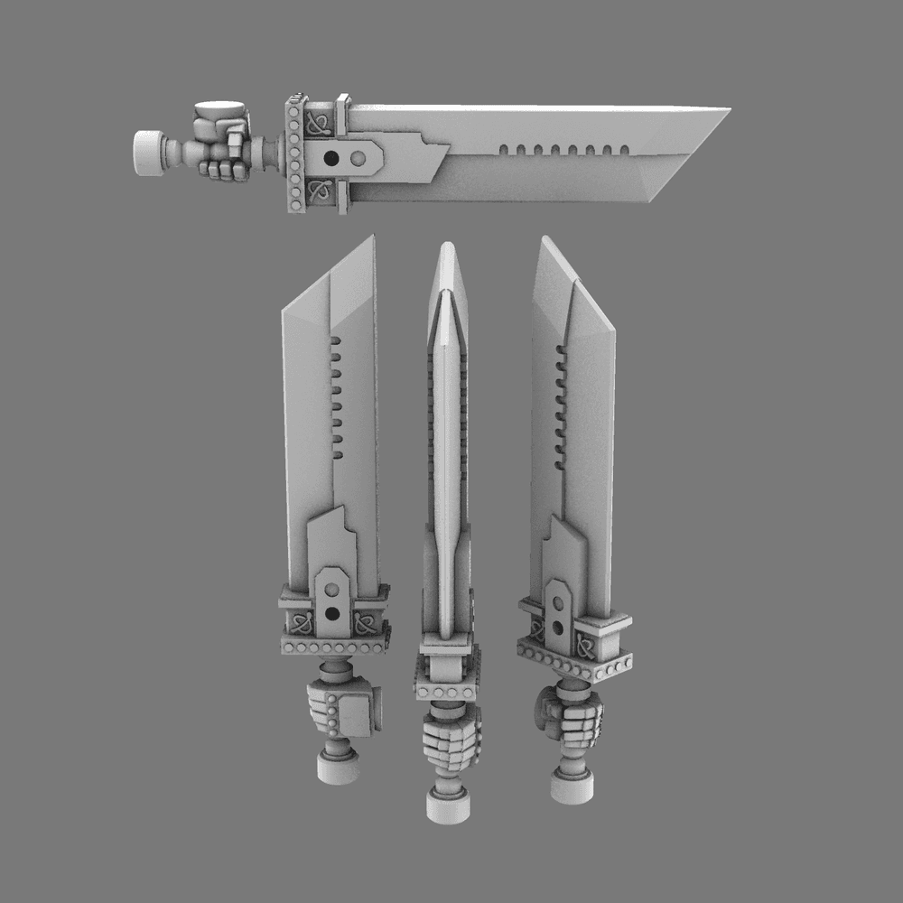 Space Knights Fantasy Cloud Sword LEFT