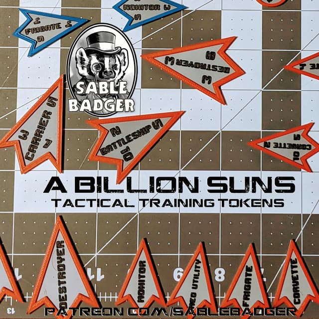 A Billion Suns - Tactical Training Tokens
