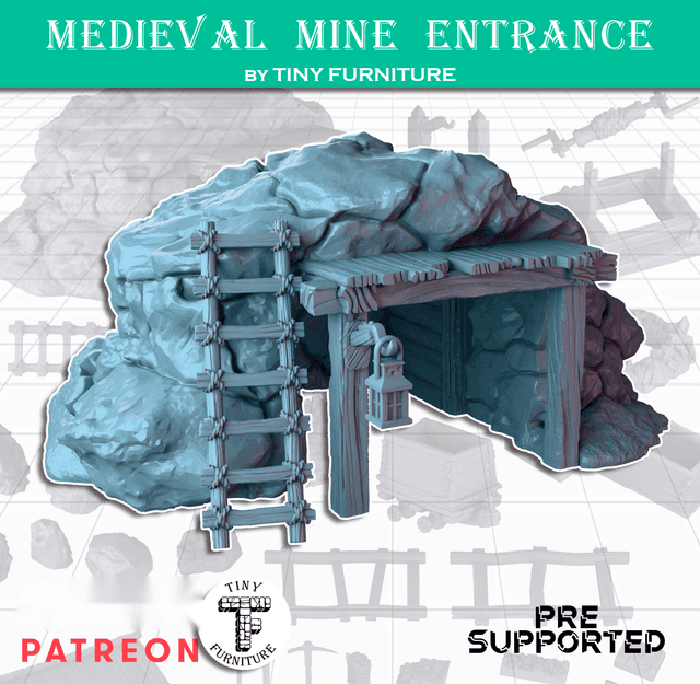 Medieval Mine Entrance