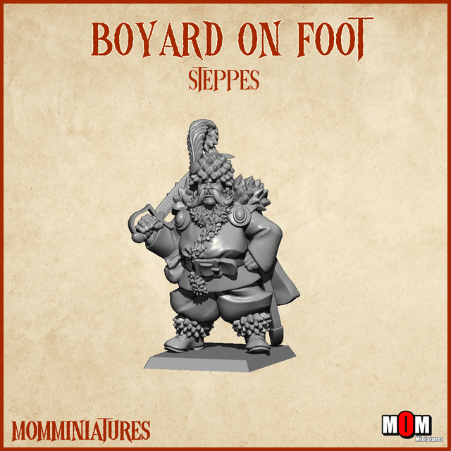 Boyard on foot (Steppes)
