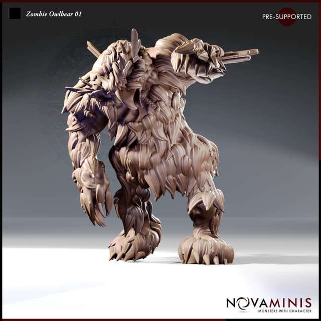 Zombie Owlbear 01