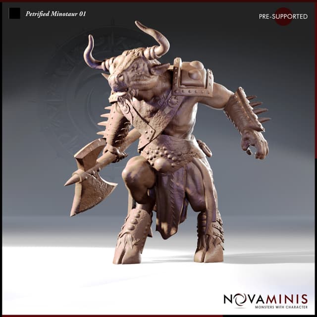 Petrified Minotaur 01