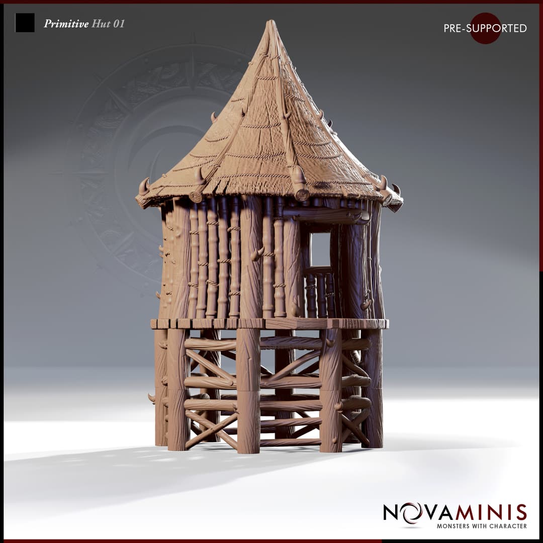 Primitive Hut 01
