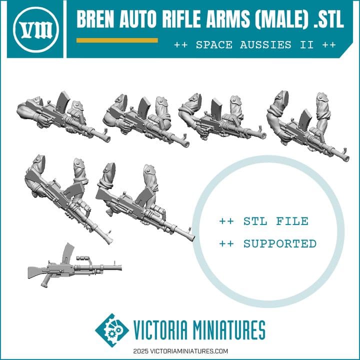 Bren Auto Rifle Arms (Male)
