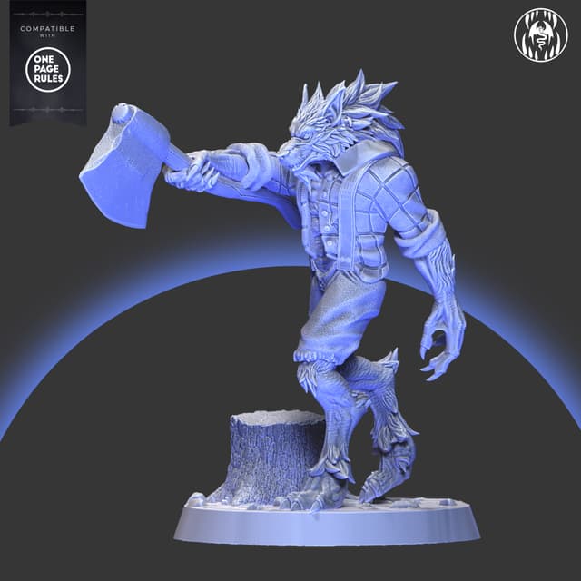 Lumberjack werewolf