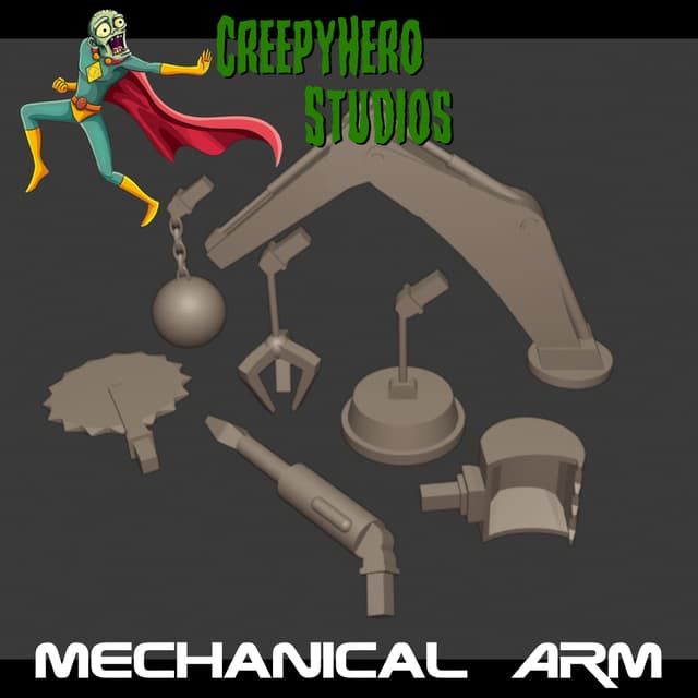 Gaslands Mechanical Arm