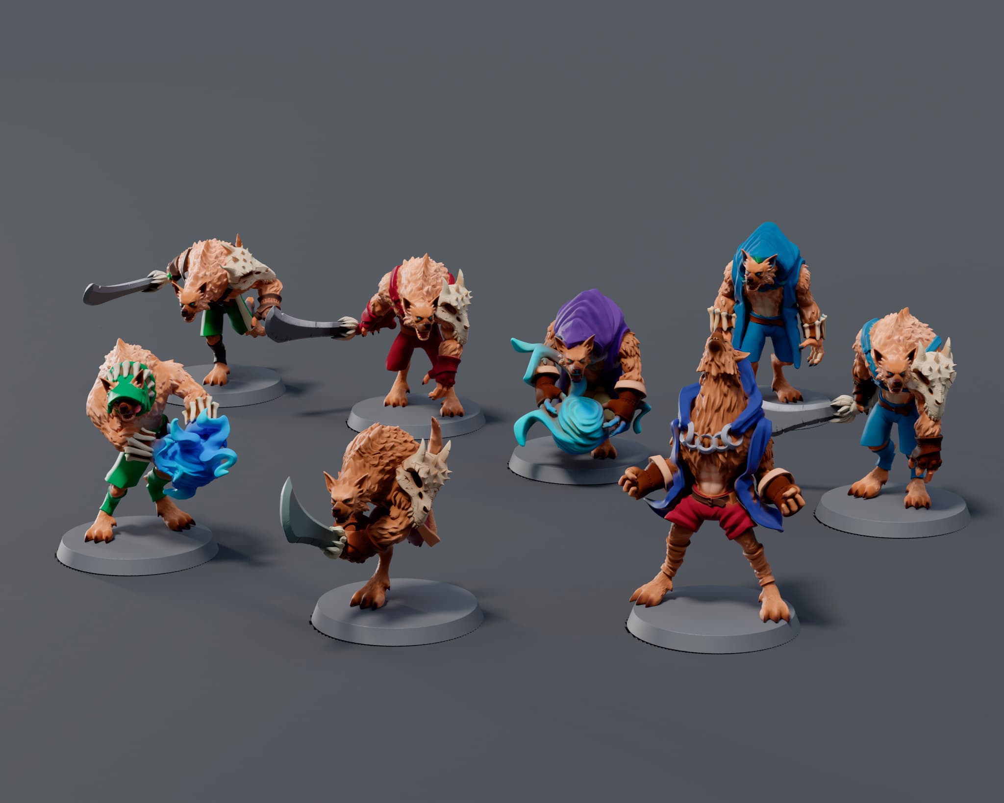 Gnolls x8