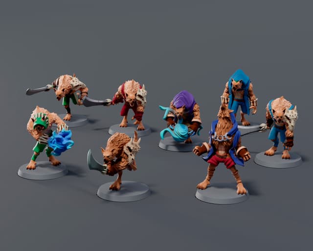 Gnolls x8