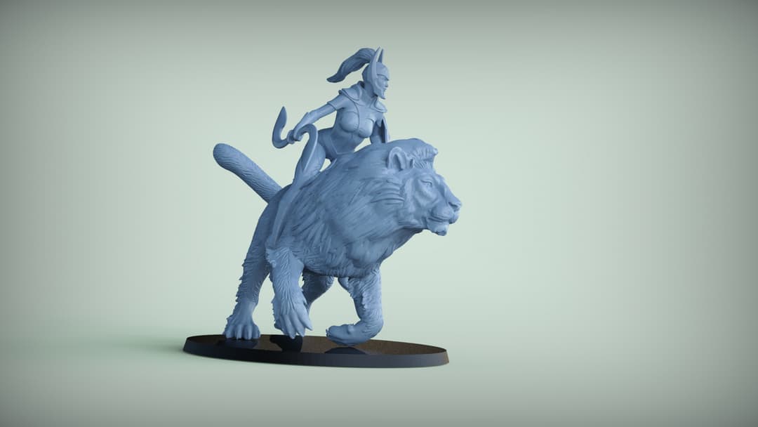 Luna and Lion