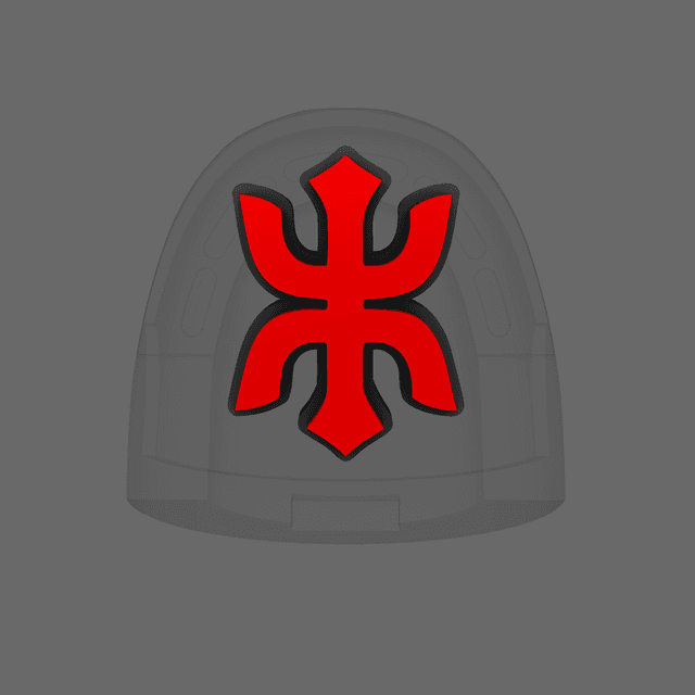 Red Ronin Chapter V10R Shoulder Symbols