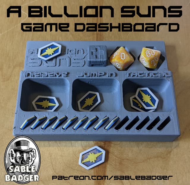 A Billion Suns - Game Dashboard