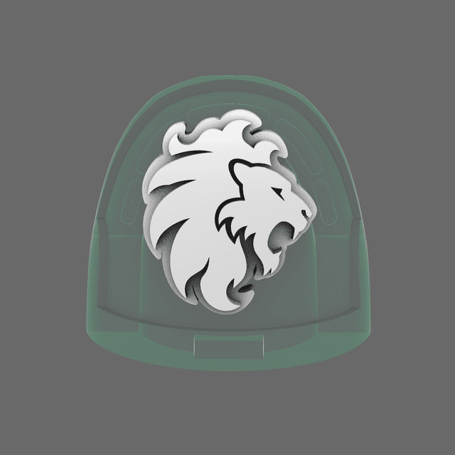 Lion Spirit Knights V10R Shoulder Symbols RIGHT