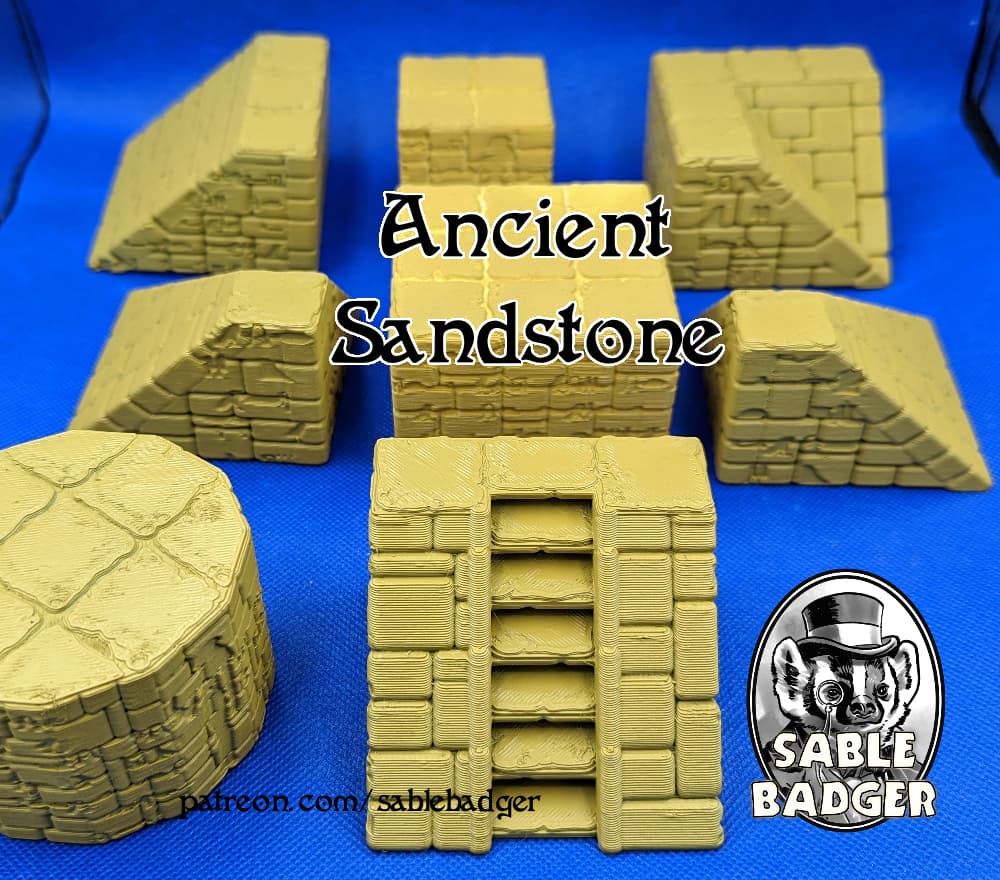 Ancient Sandstone - Stackers Stairs and Pyramids