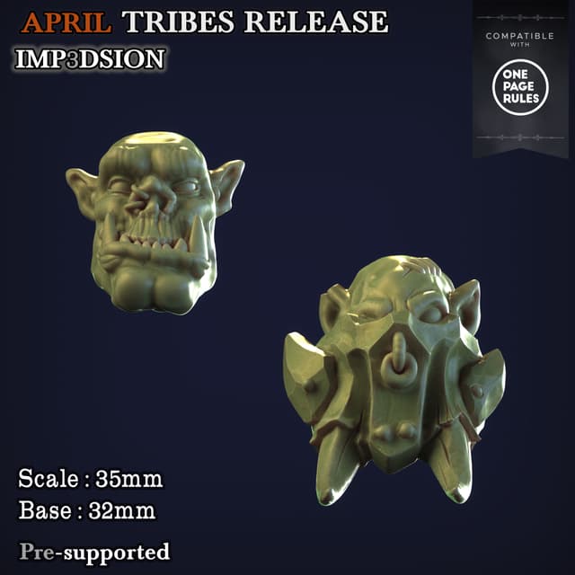 2 Heads Orkuz army