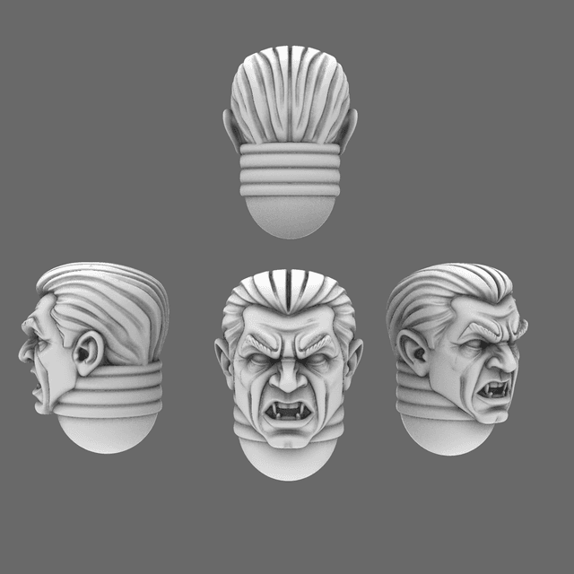 Pumpkin Lords V10K Monster Squad Heads