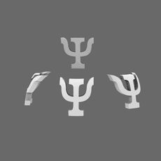 Psi-Clops Knight Shoulder Symbols