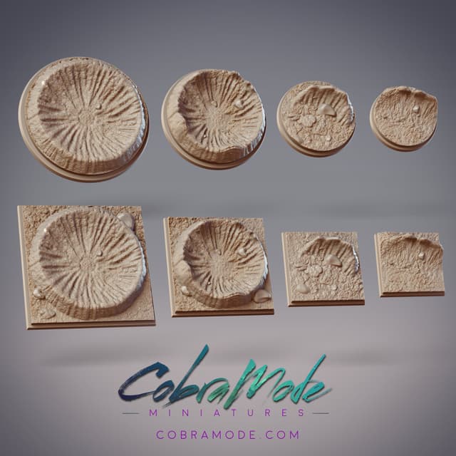 Impact Base Pack (8pcs) - Round and Square Versions